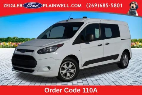 White 2015 Ford Transit Connect XLT for sale in Plainwell, MI