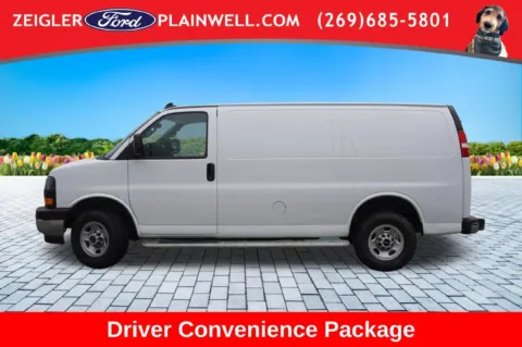 Photos of 2025 GMC Savana 2500 Work Van for sale in Plainwell, MI at Zeigler Ford of Plainwell