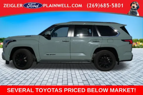 Photos of 2024 Toyota Sequoia SR5 for sale in Plainwell, MI at Zeigler Ford of Plainwell