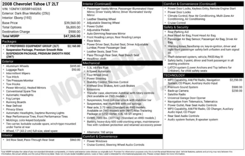 Photos of 2008 Chevrolet Tahoe LT for sale in Plainwell, MI at Zeigler Ford of Plainwell