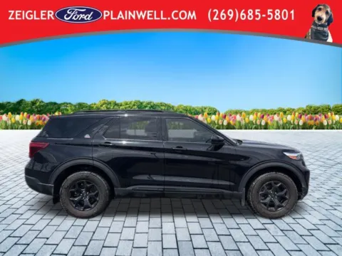 Blue 2024 Ford Explorer Timberline for sale in Plainwell, MI
