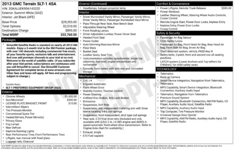 Photos of 2013 GMC Terrain SLT-1 for sale in Plainwell, MI at Zeigler Ford of Plainwell