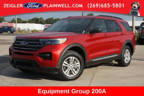 Red 2020 Ford Explorer XLT for sale in Plainwell, MI