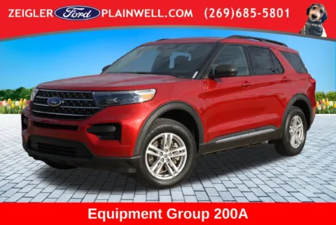 Red 2020 Ford Explorer XLT for sale in Plainwell, MI