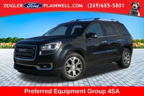Black 2014 GMC Acadia SLT-1 for sale in Plainwell, MI