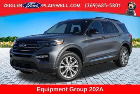 Gray 2024 Ford Explorer XLT for sale in Plainwell, MI
