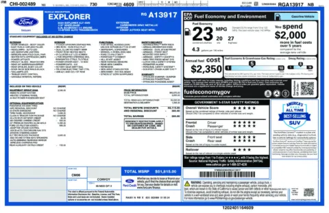 Photos of 2024 Ford Explorer XLT for sale in Plainwell, MI at Zeigler Ford of Plainwell