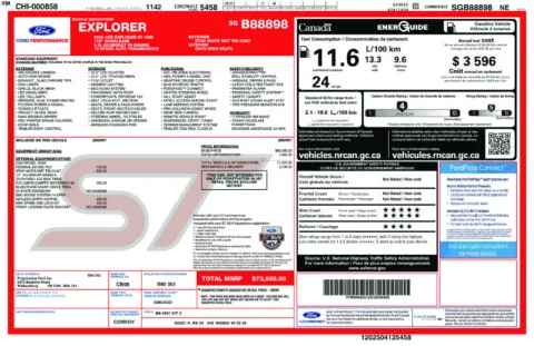 Photos of 2025 Ford Explorer ST for sale in Plainwell, MI at Zeigler Ford of Plainwell