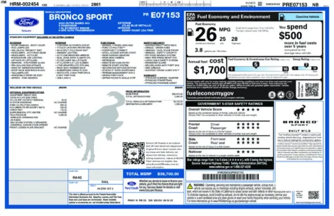 Photos of 2023 Ford Bronco Sport Outer Banks for sale in Plainwell, MI at Zeigler Ford of Plainwell