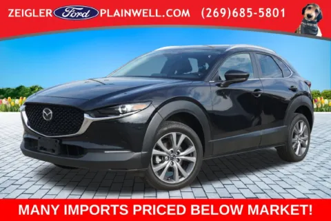 Black 2025 Mazda CX-30 2.5 S Preferred Package for sale in Plainwell, MI
