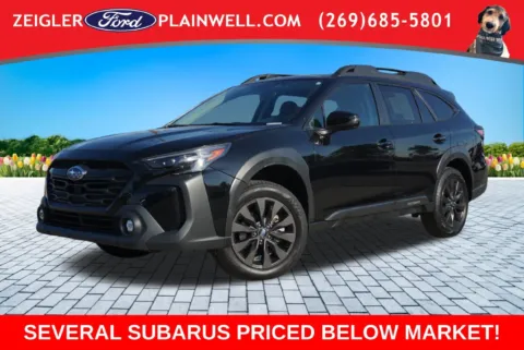 Black 2025 Subaru Outback Onyx Edition for sale in Plainwell, MI