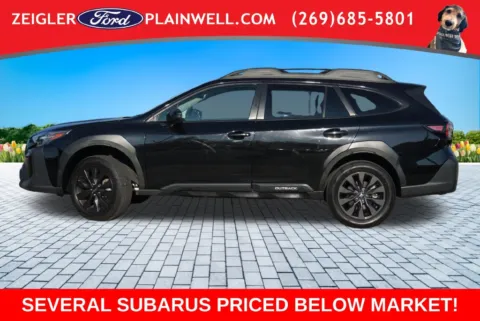 Photos of 2025 Subaru Outback Onyx Edition for sale in Plainwell, MI at Zeigler Ford of Plainwell