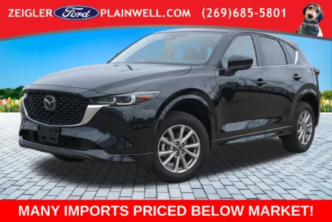 Black 2025 Mazda CX-5 2.5 S Preferred Package for sale in Plainwell, MI