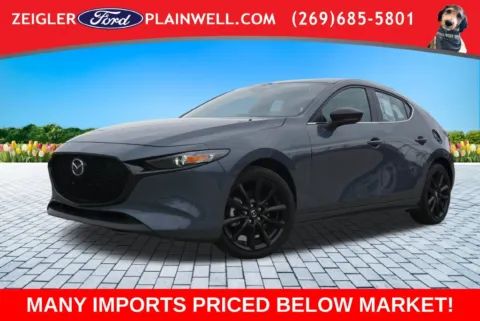 Gray 2026 Mazda Mazda3 2.5 S Carbon Edition for sale in Plainwell, MI