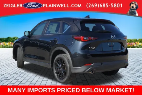 Another view of 2025 Mazda CX-5 2.5 S Carbon Edition for sale in Plainwell, MI at Zeigler Ford of Plainwell