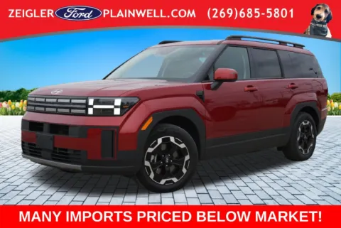 Red 2026 Hyundai Santa Fe SEL for sale in Plainwell, MI
