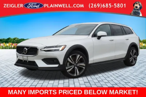 White 2025 Volvo V60 Cross Country B5 Plus for sale in Plainwell, MI