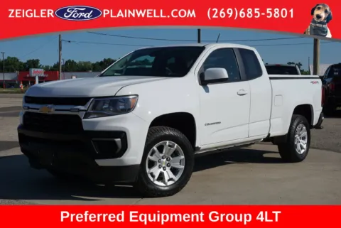 White 2022 Chevrolet Colorado LT for sale in Plainwell, MI