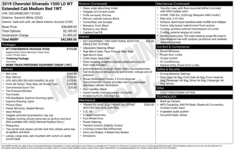 Photos of 2019 Chevrolet Silverado 1500 LD WT for sale in Plainwell, MI at Zeigler Ford of Plainwell