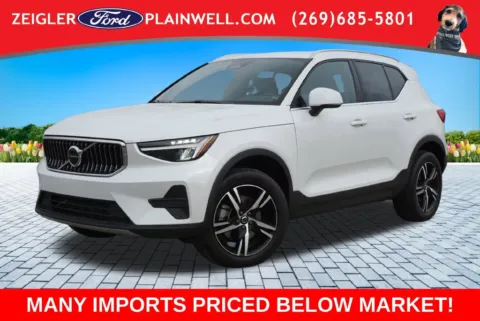 White 2024 Volvo XC40 B5 Core for sale in Plainwell, MI