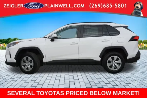 Photos of 2021 Toyota RAV4 LE for sale in Plainwell, MI at Zeigler Ford of Plainwell