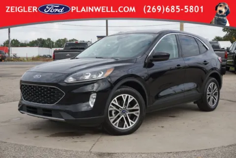 Black 2022 Ford Escape Hybrid SEL for sale in Plainwell, MI