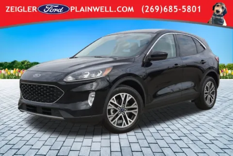 Black 2022 Ford Escape Hybrid SEL for sale in Plainwell, MI