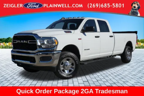 White 2022 Ram 2500 Tradesman for sale in Plainwell, MI