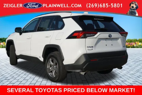 Another view of 2024 Toyota RAV4 Hybrid LE for sale in Plainwell, MI at Zeigler Ford of Plainwell