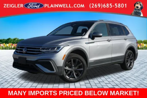 Silver 2023 Volkswagen Tiguan 2.0T SE for sale in Plainwell, MI