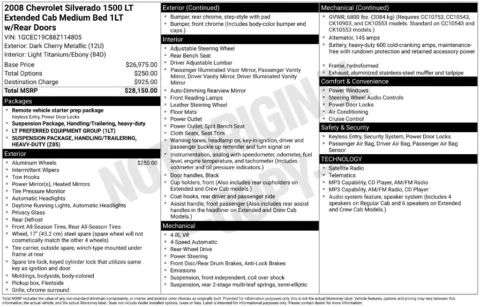 Photos of 2008 Chevrolet Silverado 1500 LT for sale in Plainwell, MI at Zeigler Ford of Plainwell