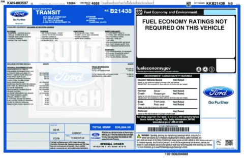 Photos of 2019 Ford Transit-250 for sale in Plainwell, MI at Zeigler Ford of Plainwell