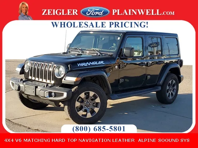2019 Jeep Wrangler Unlimited Sahara for sale in Plainwell, MI