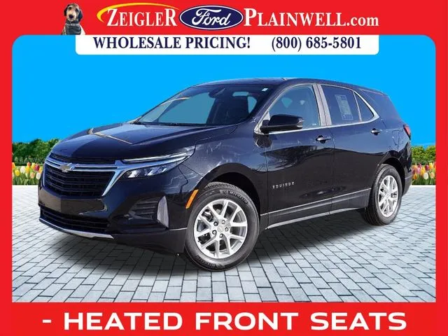 Black 2022 Chevrolet Equinox LT for sale in Plainwell, MI