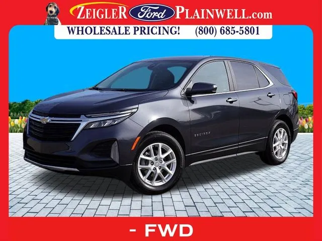 Gray 2023 Chevrolet Equinox LT for sale in Plainwell, MI