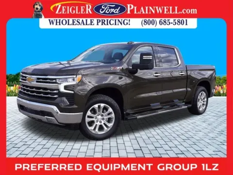Brown 2023 Chevrolet Silverado 1500 LTZ for sale in Plainwell, MI