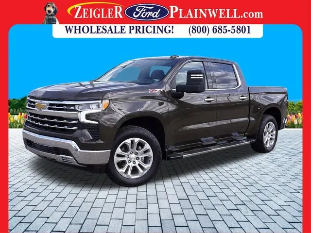 Brown 2023 Chevrolet Silverado 1500 LTZ for sale in Plainwell, MI