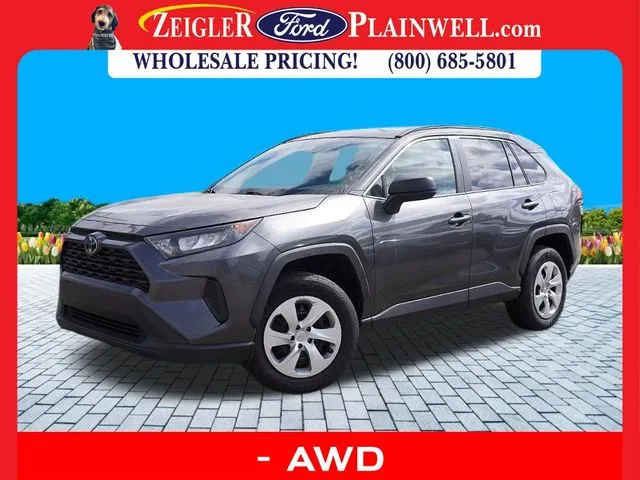 Gray 2019 Toyota RAV4 LE for sale in Plainwell, MI