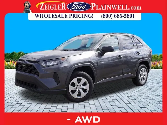 Gray 2019 Toyota RAV4 LE for sale in Plainwell, MI