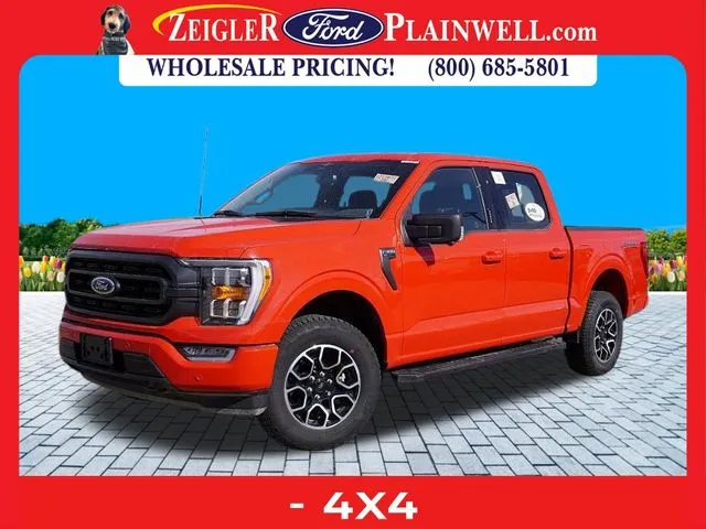 Red 2023 Ford F-150 XLT for sale in Plainwell, MI