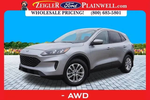 Silver 2021 Ford Escape SE for sale in Plainwell, MI