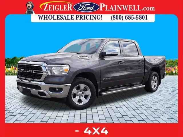 Gray 2022 Ram 1500 Big Horn/Lone Star for sale in Plainwell, MI