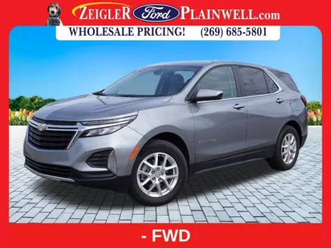 Gray 2023 Chevrolet Equinox LT for sale in Plainwell, MI