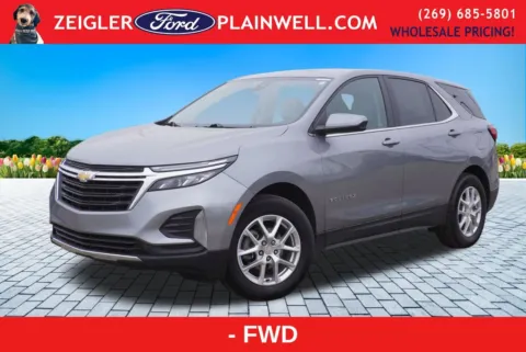 Gray 2023 Chevrolet Equinox LT for sale in Plainwell, MI