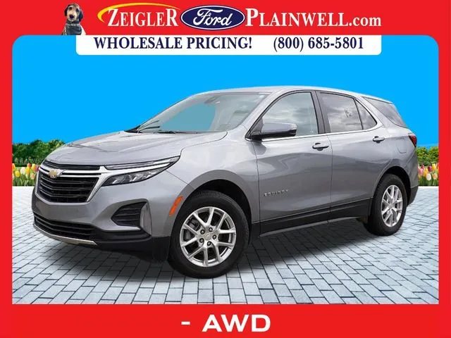 Gray 2023 Chevrolet Equinox LT for sale in Plainwell, MI