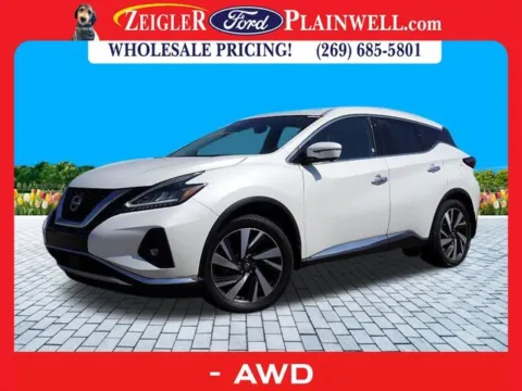 White 2023 Nissan Murano SL for sale in Plainwell, MI