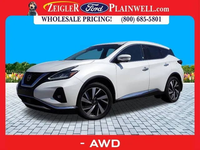 White 2023 Nissan Murano SL for sale in Plainwell, MI