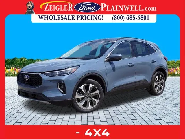 Blue 2023 Ford Escape Platinum for sale in Plainwell, MI