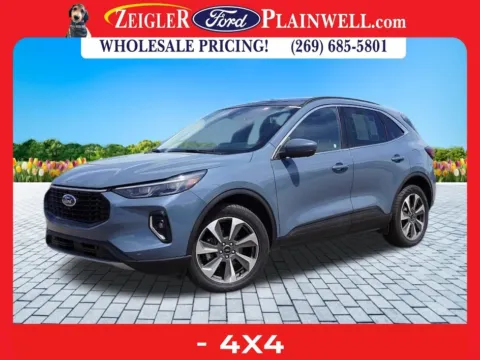 Blue 2023 Ford Escape Platinum for sale in Plainwell, MI