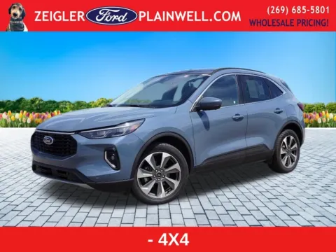Blue 2023 Ford Escape Platinum for sale in Plainwell, MI